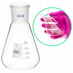 Kolba Erlenmeyera 150 ml stożkowa ze szlifem 29/32 szkło borokrzemowe 3.3