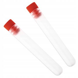 PROBÓWKA PLASTIKOWA PP OKRĄGŁE DNO 16X100 MM 10ML Z KORKIEM 250 SZT