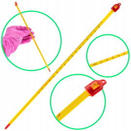 Termometr bagietkowy alkoholowy zakres -10 do +150 C bezrtęciowy dł. 310 mm