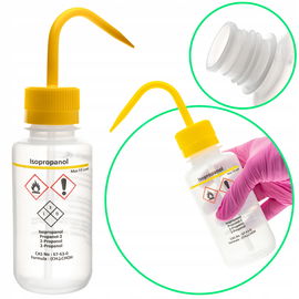 Tryskawka myjka punktowy dozownik płynu LDPE z nadrukiem ISOPROPANOL 250 ml