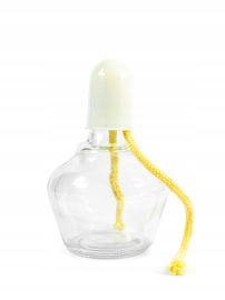 Palnik lampka spirytusowy laboratoryjny 150 ml z kołpakiem plastikowym