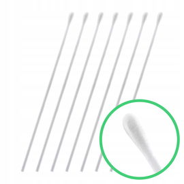 Pałeczki wymazówki wiskozowe sterylne 15cm - 100 szt pak. indywidualnie