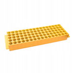 Statyw stojak plastikowy mocny na mikroprobówki wirówkowe 80 x 1.5ml/2 ml