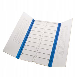 BIOLOGIX Etui teczka książka z tektury na szkiełka mikroskopowe 20 miejsc