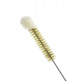 Szczotka wycior do probówek szczecina bawełniana główka śr. 15mm dł. 250mm