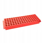 Statyw stojak plastikowy mocny na mikroprobówki wirówkowe 80 x 1.5ml/2 ml