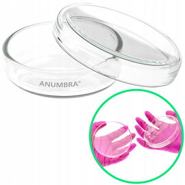 Szalka Petriego szklana płytka ANUMBRA 90x15 mm autoklawowalna 2-częściowa