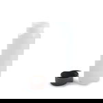 Butelka pojemnik na próbki z nakrętką plastikowa twarda HDPE 85x34 brązowa