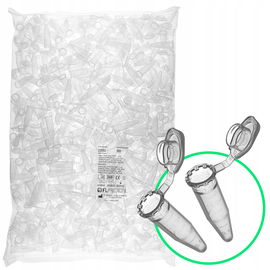 Mikroprobówka wirówkowa PP probówka 1,5ml z zatyczką i podziałką 500 sztuk