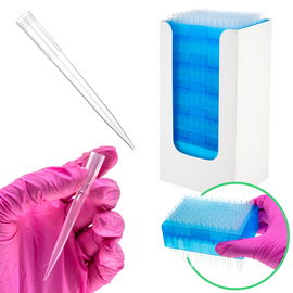 Tacki uzupełniające z końcówkami OMNITIP 100-1000 ml 83mm bezbarwne 5 sztuk