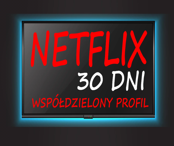 KONTO PREMIUM NETFLIX 30 DNI POLSKIE!