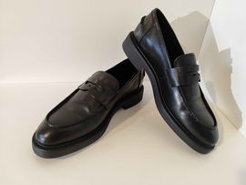 Vagabond Shoemakers Loafersy Buty Damskie Alex W Skórzane Czarne Oficjalne 39