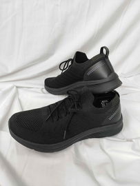 Sprandi Sneakersy Niskie Czarne Buty Męskie Memory Foam Sznurowane 42