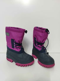 CMP Śniegowce Dziecięce Ahto WP Zimowe Ocieplane Fioletowe 28