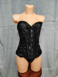Vonmelli Seksowny Gorset Damski Stringi Bielizna Modelująca Elegancka Gotycki XS