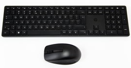 Bezprzewodowa klawiatura i mysz HP 650 czarna pełnowymiarowa 4R013AA QWERTY