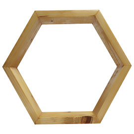 Półka heksagon - klasyczna