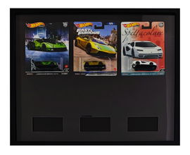 Ramka półka pleksi do Hot Wheels modeli kolekcjonerskich 6 sztuk blistry