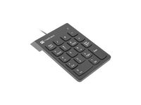 Klawiatura numeryczna Natec Goby 2 NKL-2022 USB 18 klawiszy czarna