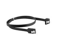 Kabel Lanberg CA-SASA-13CU-0050-BK SATA III 50 cm wtyczka kątowa zatrzaski
