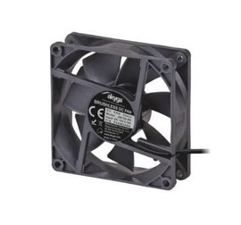 Wentylator systemowy Akyga AW-8A-BK 80mm Molex/3-pin