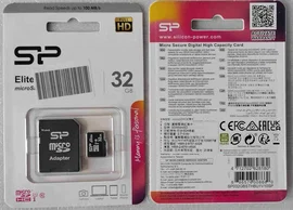 Karta pamięci MicroSDHC Silicon Power Elite UHS-1 32GB CL10 + adapter