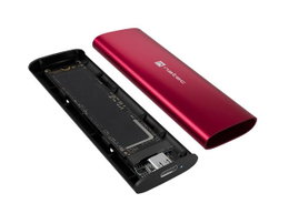 Obudowa SSD M.2 PCIe NVMe Natec Rhino Lite NKZ-2471 Ruby Red USB Typ-C 3.2 Gen2