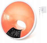 EDUP IN Budzik świetlny Wake Up Light Smart Bluetooth Głośnik Radio FM