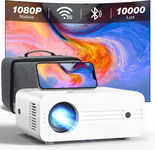 Projektor WiFi Bluetooth 5G 10000 Lumens Full HD 1080P Native 4K
