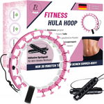 Smart Fitness Hula Hoop na odchudzanie + skakanka róż