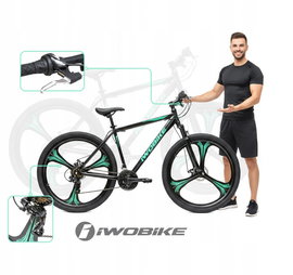 Rower Męski Górski 29" MTB Wytrzymały Shimano Amortyzacja Tarcze 2025 MOCNY