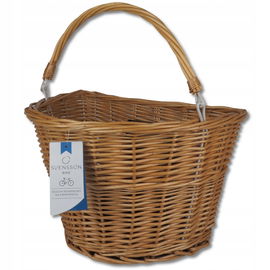 Kosz na rower koszyk rowerowy na zakupy Wiklinowy kosze,bagażnik Wytrzymały