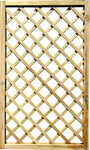 Kratka ogrodowa drewniana 60x100 cm Płot kratkowy do pnączy Pergola Trejaż