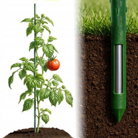 TYCZKI DO POMIDORÓW ROŚLIN WZMACNIANE PALIKI PODPORA 150cm zielone 20szt.