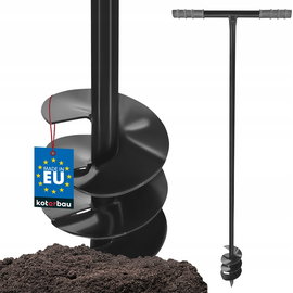 ŚWIDER RĘCZNY 110mm DO GLEBY ZIEMI GRUNTU SŁUPKÓW WIERTŁO DOŁOWNIK OGRODOWY