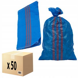 Worek Worki 50KG 65x105cm na Węgiel Gruz Zboże Artykuły Sypkie MOCNE 50 szt