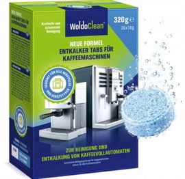 Tabletki odkamieniające ekspresów do kawy 20 szt. NEW FORMULA 20x16g 320g
