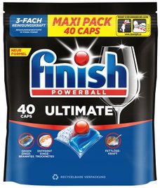 Kapsułki do zmywarki Finish Powerball Ultimate All-In-1 - 40 szt 516 g