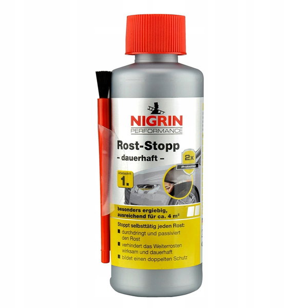 NIGRIN Preparat Antykorozyjny na Rdzę 200 ml Neutralizator Rdzy NIEMIECKI