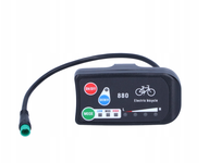 WYŚWIETLACZ ROWEROW KT-LED880 36V48V ELEKTRYCZNY miernik skuter rower