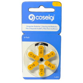 Zestaw baterii do aparatu słuchowego 6-pak 1.45V 10