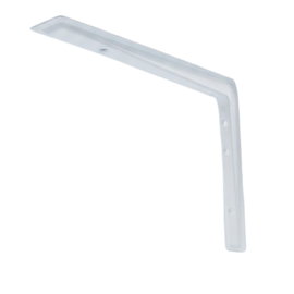 Wspornik Pod Półkę Kątownik Metalowy 220x320 mm Biały