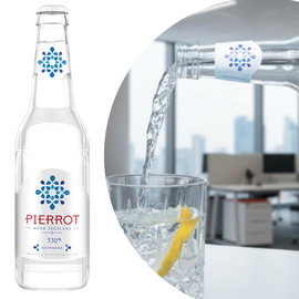 Woda Źródlana Pierrot Gazowana 330 ml Szklana butelka Twist-Off
