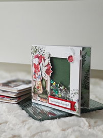 Kartka świąteczna - fotel, shaker card