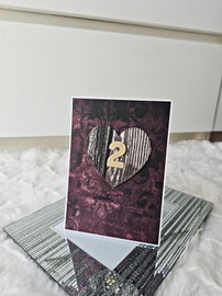 Numerki na stół burgund bordo