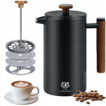 KAWIARKA ZAPARZACZ do KAWY HERBATY 1000 ml FRENCH PRESS ZAPARZACZ TŁOKOWY