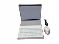 Etui JELLY COMB do Apple IPAD 10.2 2019 Róż + Myszka