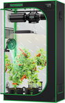 GrowBox Namiot Do Uprawy Roślin Wewnątrz, 36"x20"x63"