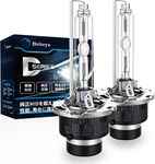 +Briteye D2S HID Żarówki 6500K, Xenon, 35W, Białe Światło, 2-Pak