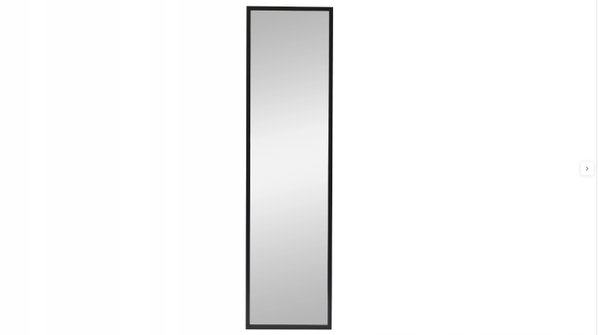 Lustro ścienne Home Inspire prostokąt 30 x 120 mm Czarne!